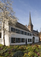 In the foreground the former Fronhof, now a specialised clinic, St., Sankt, Saint