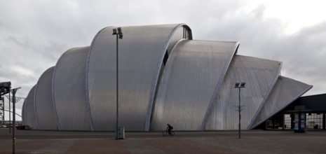 Glasgow Clyde Auditorium, concert hall, architect Sir Norman Foster, completed in 1998, called