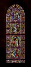 Strasbourg Cathedral, Cathédrale Notre-Dame de Strasbourg, Window of the north transept, Right