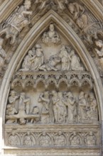 Southern west portal, tympanum, St., Sankt, Saint