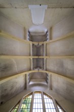 Krefeld, old wastewater treatment plant, old sewage treatment plant, interior, built in 1910 by