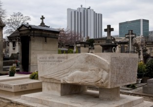 Paris, Montparnasse cemetery founded in 1824