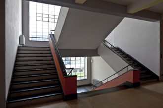 First floor, view into the stairwell of the former vocational school