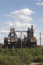 Former Thyssen AG steelworks, blast furnaces