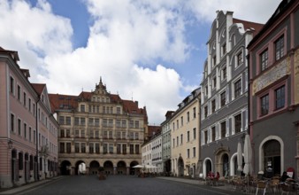 Northern part to the west, behind the Wilhelminian style part of the town hall