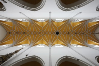 Vault in the nave, St., Sankt, Saint