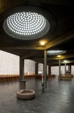 Baptismal font in the side aisle, St, Saint, Saint