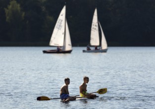 Sailing regatta of the SCV Segelclub Ville, Zugvogel, Schwertzugvogel