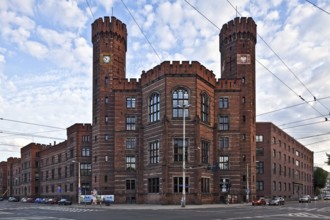 Built in the 1880s, later extended head building, view from the north