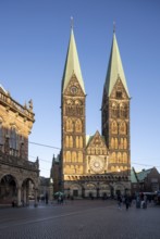 Bremen, St Peter's Cathedral, Petridom, west façade