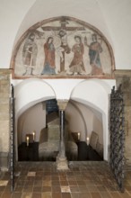 Entrance to the Confessio, sarcophagus of the holy martyr Gereon, St., Saint, Saint