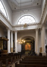 London, St Mary Woolnoth, built between 1711 and 1716 by Nicholas Hawksmoor