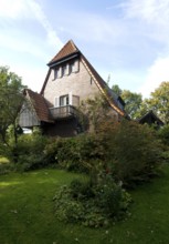 Lethen House. South side, built ca. 1933-1935, architect: Martens, gabled crippled hipped roof