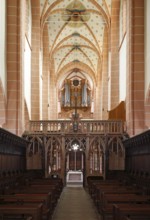 View to the west from the choir, St., Sankt, Saint