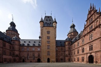 Aschaffenburg, Johannisburg Castle, built 1605-14 by Georg Riedinger