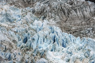 Pia Glacier, Cordillera Darwin, north-east foothills of the Beagle Channel, Tierra del Fuego,