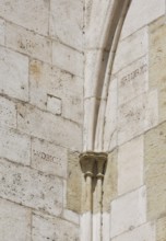 Master Ludwig inscription on the south side, St., Sankt, Saint