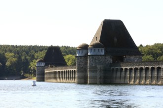 Dam wall, built between 1908 and 1913