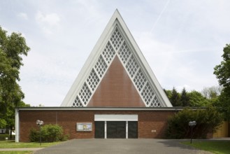 Built in 1963/64 by Josef Bieling, west gable, St., Sankt, Saint