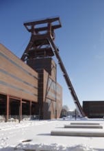 Central shaft XII, winding tower