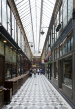 Covered shopping arcade