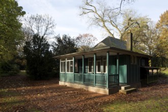 Built between 1928 and 1930 by Ludwig Mies van der Rohe as a residential building, garden house of