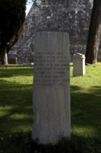 Tomb of the son Wilhelm 1794-1803 of Wilhelm von Humboldt 1767-1835