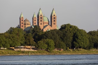 Speyer, Cathedral Church of St Mary and St Stephen, Speyer Cathedral, Imperial Cathedral, view from