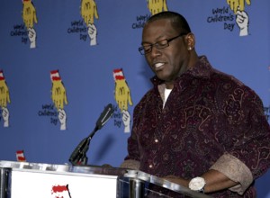 Randy Jackson at the 2005 World Children's Day at the Ronald McDonald House in Los Angeles, USA on