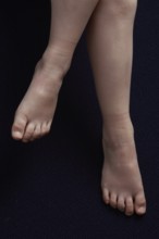 Children's feet, feet of a child, ankle, toe, big toe, toe, in dex toe, middle toe, calf, calf,