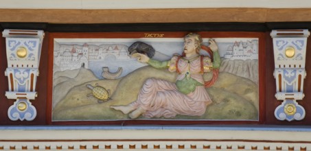 House to the wide hearth, allegory sense of touch (Tactus)