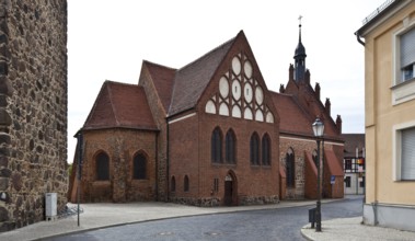 View from north-east, left market tower, St., Sankt, Saint