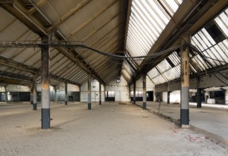 Shed hall of the dye works, built in 1931/1935 by Mies van der Rohe