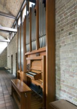 1979 - 1984 Conversion of the barn into a church, organ