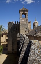 Córdoba, Alcázar de los Reyes Christianos. Fortress of the Christian Kings north-west enclosure