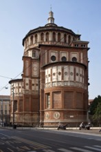 Italy Milan Milan Church of Santa Maria delle Grazie View from east Renaissance-style east building