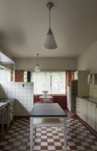 1932-1933 built by Brinkman & Van der Vlugt, kitchen on the ground floor