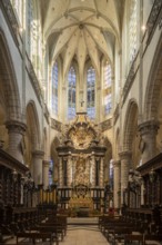 Antwerp, St James' Church (Dutch: Sint-Jacobskerk), view into the choir