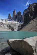 View from the Mirador de las Torres, Torres del Paine National Park, Patagonia, Chile, South