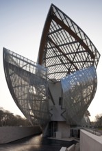 Architect Frank O. Gehry, opened in 2014, view from the east