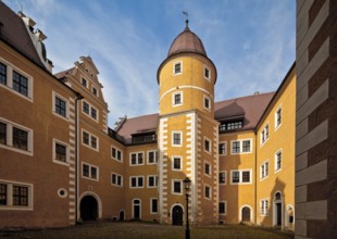 Annaburg, residence and hunting lodge, later widow's seat 1572-78 by Christoph Tendler Three-winged