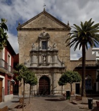 Cordoba, Franciscan church. West gable with forecourt, St., Sankt, Saint