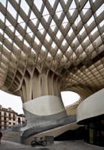 Seville, Metropol Parasol. Architect Jürgen Mayer H.2011 built over the Plaza de la Encarnaci-n, St