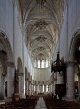 Frankr Auxerre Burgundy Church of St-Pierre 70169 Built with interruptions 1536-1656 Interior