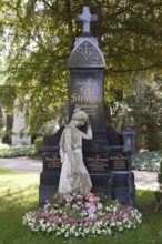 Tomb of Josef Strauß, musician and architect 1827-1870