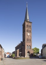 View from the west, architect: Robert Ferdinand Cremer 1860-1863, St., Sankt, Saint