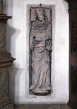 Gravestone for Hemma, wife of Louis the German, around 1280, St., St., Saint