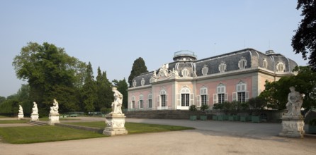 Düsseldorf, Benrath Palace, view from south-east