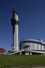 1997 to 2002, Nave exterior from north-west, St., Sankt, Saint