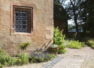 Herb garden between Abthaus and Infirmerie